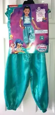 Shimmer & Shine Girl's Shine Costume Toddler 2T 3T Rubie's Halloween Dress Up
