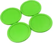 Toddmomy 30pcs Air Hockey Pucks Replacement Mini Ice Hockey Accessories for Ergonomic Design for Enhanced Game Experience for Game Rooms Green