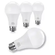 LED Light Bulbs, A19 Daylight 6500K Light Bulb, 12W (100 Watt 100W-4P 6500k