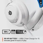 SteelSeries Arctis Nova 7P Wireless Gaming Headset (White)