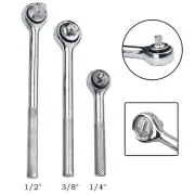 Quick Turn Lever Ratchet Wrench for Effortless Socket Handling and