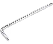 uxcell 3/8" Drive Socket Breaker L Shape Extension Bar Wrench, CR-V