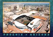 Arizona Diamondbacks Chase Field Baseball Stadium Fridge or Tool Box Magnet 2x3