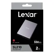 Lexar SL210 Portable Solid State Drive 2TB SSD up to 550MB/s read