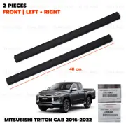 Fits Mitsubishi Triton L200 MQ 2016 - 22 Run Channel Front Lh + Rh Door Wind