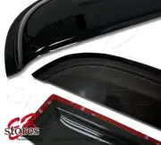 3pcs JDM Outside Mount Visor Rain Deflector 3.0mm Sunroof Mini Paceman R61 13-16 (for: Mini)