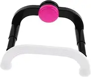 Creamy Black Non-Drill Mount Basin Rack Plastic Bathroom Washbasin Storage Easy Clean Decorative Accessory