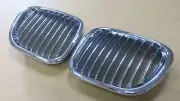 Front Kidney Grilles Chrome-Silver for BMW Z3 1996-2002 Convertible/Coupe