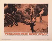 Teenagers From Outer Space Lobby Card 1959 Old Film Movie Photo 1