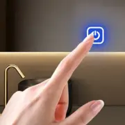 LED Mirror Light Switch with Touch Sensor 12V 5A for Makeup Cabinet in White