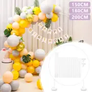 59.1'' Round Balloon Column Stand Round Circle Frame Balloon Arch Stand leDRj