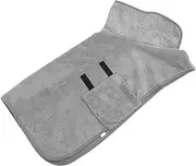 ROMISBABA Cotton Dog Bathrobe Quick Dry Pet Towel Soft Dog Drying Coat Puppy Pet Bathing Coat