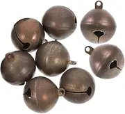 Milisten 8pcs Pet Collar Bells Mini Dog Collar Charms Decorative Bells Copper for Dogs Cats