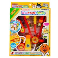 在飛比找Yahoo!奇摩拍賣優惠-日本正品 盒裝 醫生 玩具 麵包超人 紅橘 醫生玩具 看診 