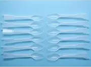 Compatible for XEOLEO Ice Cream Spoon Plastic Mcflurry Spoons 100pcs Suitable Mcflurry Ice Cream Maker Part