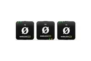 RODE WIME Wireless ME Microphone System (Black) - Dual Channel, Compact Wireless