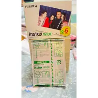 在飛比找蝦皮購物優惠-【現貨】富士 拍立得底片 instax WIDE 大張 寬幅