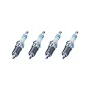 4 x Bosch Double Iridium p2p Spark Plugs for Nissan Altima L33 Juke F15