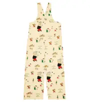[The Animals Observatory] The Animals Observatory Mammoth cotton and linen overalls Y 8 neutrals