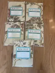 WAVERLY KRISTY CHARLESTON CHIRP - PAPAYA Rod Pocket Valance 50 x 16" NWT