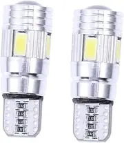 Totority 6PCS automotive light bulbs led lighting bulbs map light error Motorbike bulbs LED bulbs LED license plate light Car Side Light Car Bulbs reading light The width light