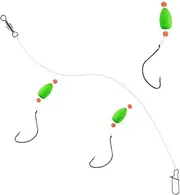 Pompano Rigs for Surf Fishing | Double Hook Surf Fishing Rigs | Fish Equipment Tackle for Backpacking Travel Family Casting Saltwater Friends