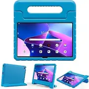 [ProCase] Kids Case for Lenovo Tab M10 Plus 3rd Gen 10.6 Inch 2022, Shockproof Lightweight Portable with Handle Baby Friendly Case for Tab M10 Plus 10.6" 2022 TB-125F/128F –Blue