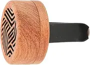RIZGHWOY Mini Wooden Car Essential Oil Diffuser -bearable Volcano -Rock Diffuser for Car Outlet, Aromatherapy for Yoga/Meditation, Rosewood
