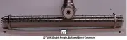 UHF Double SO-239 Female Bulkhead Barrel Connector 12" Long For PL-259
