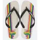 havaianas 哈瓦士 巴西人字拖 男款 Top pride 米白底彩虹 涼鞋 拖鞋 夾腳拖 海灘鞋＊db小舖＊