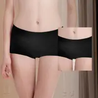 在飛比找momo購物網優惠-【LADY】超彈力親膚無痕系列 中腰平口褲(黑色)