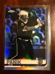 2019 Topps Chrome Joe Panik Negative Refractor #14