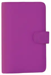 Debden DayPlanner Slimline Organiser PU Snap Closure Purple SL7055