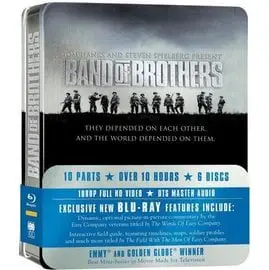 諾曼第大空降 Band of Brother 六碟裝限量鐵盒版藍光BD(2014/5/2發行)限量特價