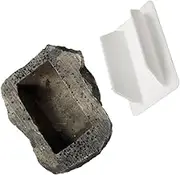 Angoily Stone Key Holder Decorative Resin Cash Safe Small Portable Safe Box for Keys Garden Key Hider Home Decor