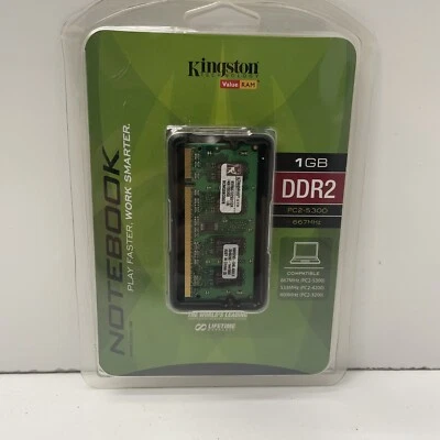 Kingston ValueRAM 2 GB 667MHz DDR2 Non-ECC CL5 SODIMM Notebook Memory