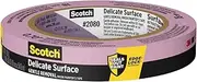 ScotchBlue Delicate Surface Painter's Tape, 18mm x 55m, 2080, 1 Roll