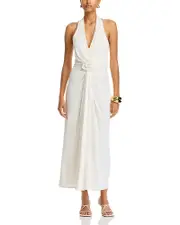 Cinq a Sept Kathleen Rosette Ruched Dress