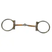 Aime Imports Western Sweet Iron D-Ring Snaffle Bit
