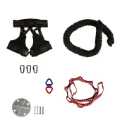 Heavy Bungee Cord Resistance Belt for Home Gym Yoga Bungee Rope Gravity Bungee (90kg)