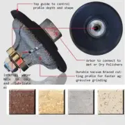 3/4" Ogee Bullnose F20 Router Bit 4 Pieces granite marble countertop edge repair
