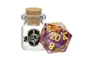MDG Individual d20 Elixir Liquid Core Dice: Aether Abstract