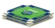 Canberra Raiders NRL Cork Coasters Set of 4