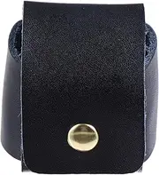 Portable Leather Ball Pouch Brown Storage Bag for Easy Transport and Storage Compact Design for Office Home and Travel Use Workmanship with Comfortable Feel