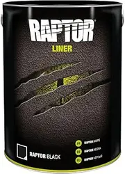 U-Pol Raptor Tough Protective Coating Ute Bed Liner 5L Black