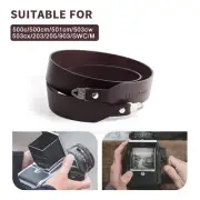35mm Wide Leather Shoulder Neck Strap For Hasselblad 500C 501CM 503CX 553ELX