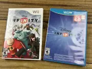 CIB Nintendo Wii Disney Infinity & Infinity 2.0 Game Bundle Lot Complete