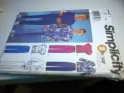 Simplicity 5441 Pattern SCRUBS UNIFORM Easy Sew Unisex Men Misses size L-XL