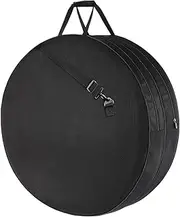 Wheel Bag - Storage Bag, Internal PE Board Protection, Wheel Set Bag, Storage Bag, Equipment, for Road Bike Wheelset with Removable Shoulder Strap, Tarpaulin