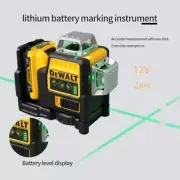DeWalt DW089LG 12V Green Line 3 Sides 360 Laser Level Laser + Battery + Charger